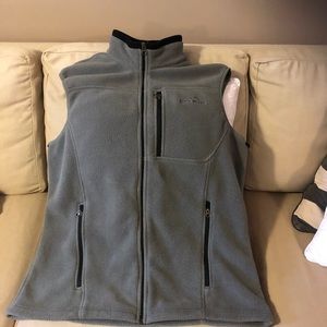 Eddie Bauer polartec classic men’s zippered gray fleece size men’s Xl